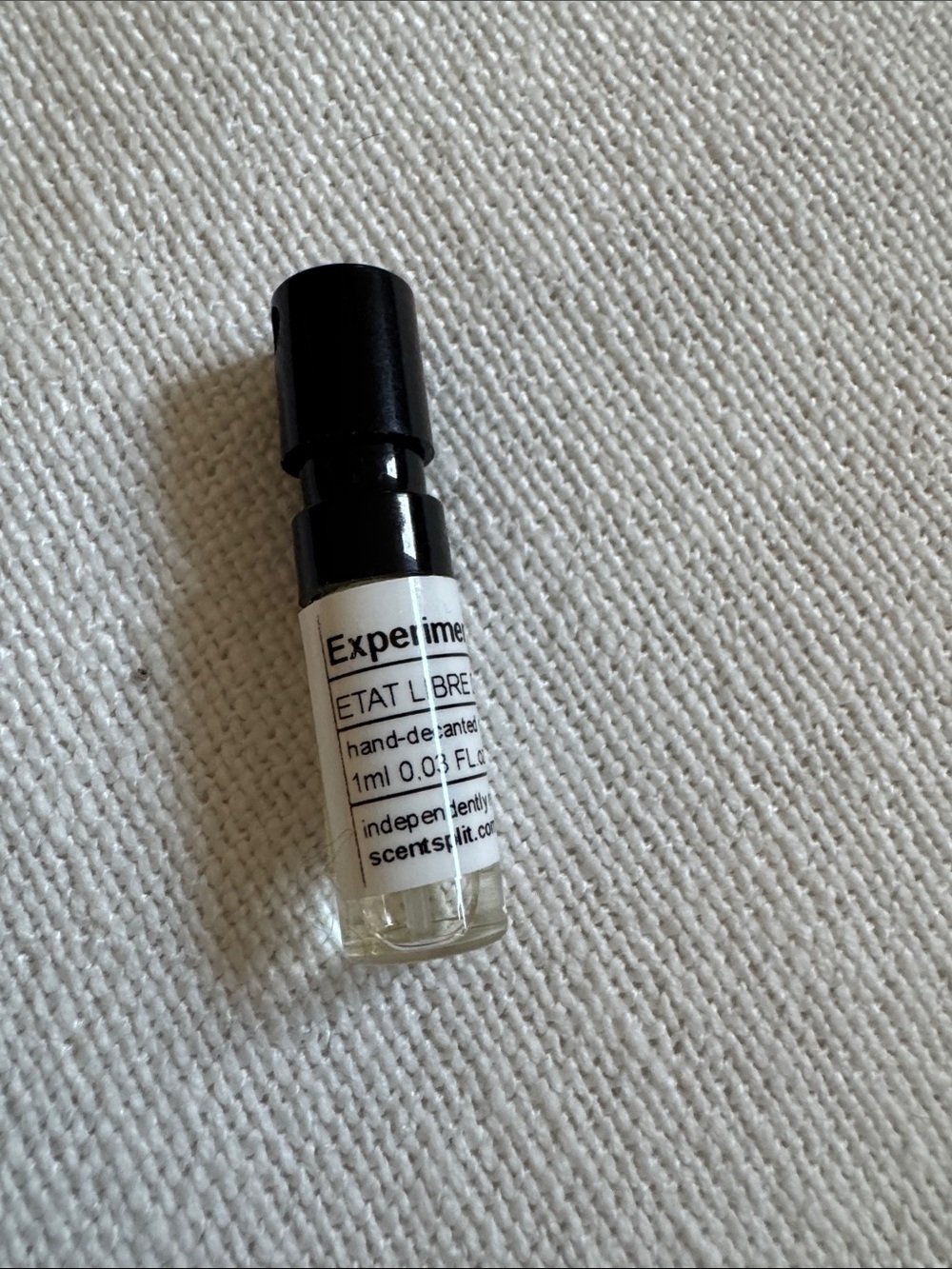 NWT experimentum Crucis Etat Libre De Orange 1ml .3fl Oz